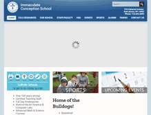Tablet Screenshot of icschoolea.org